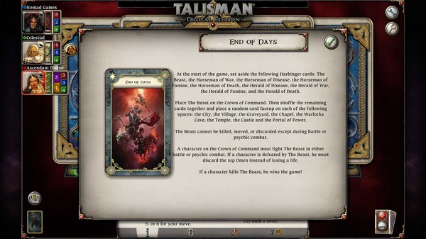 скриншот Talisman - The Harbinger Expansion 1