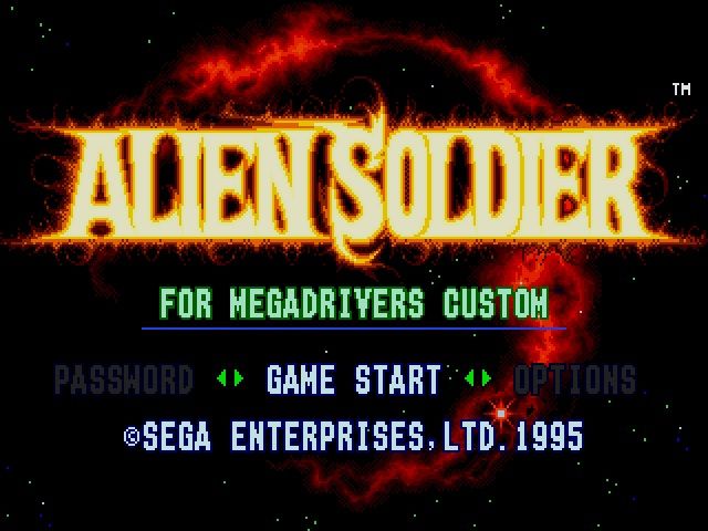 Alien Soldier Featured Screenshot #1
