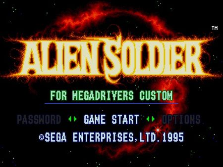 Alien Soldier for steam