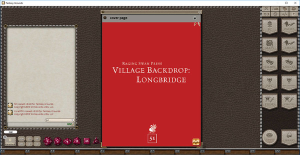 скриншот Fantasy Grounds - Village Backdrop : Longbridge (5E) 3
