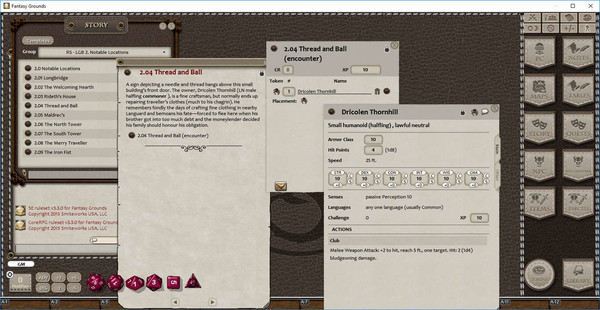 Fantasy Grounds - Village Backdrop : Longbridge (5E) for steam Fantasy Grounds - Village Backdrop : Longbridge (5E) for steam