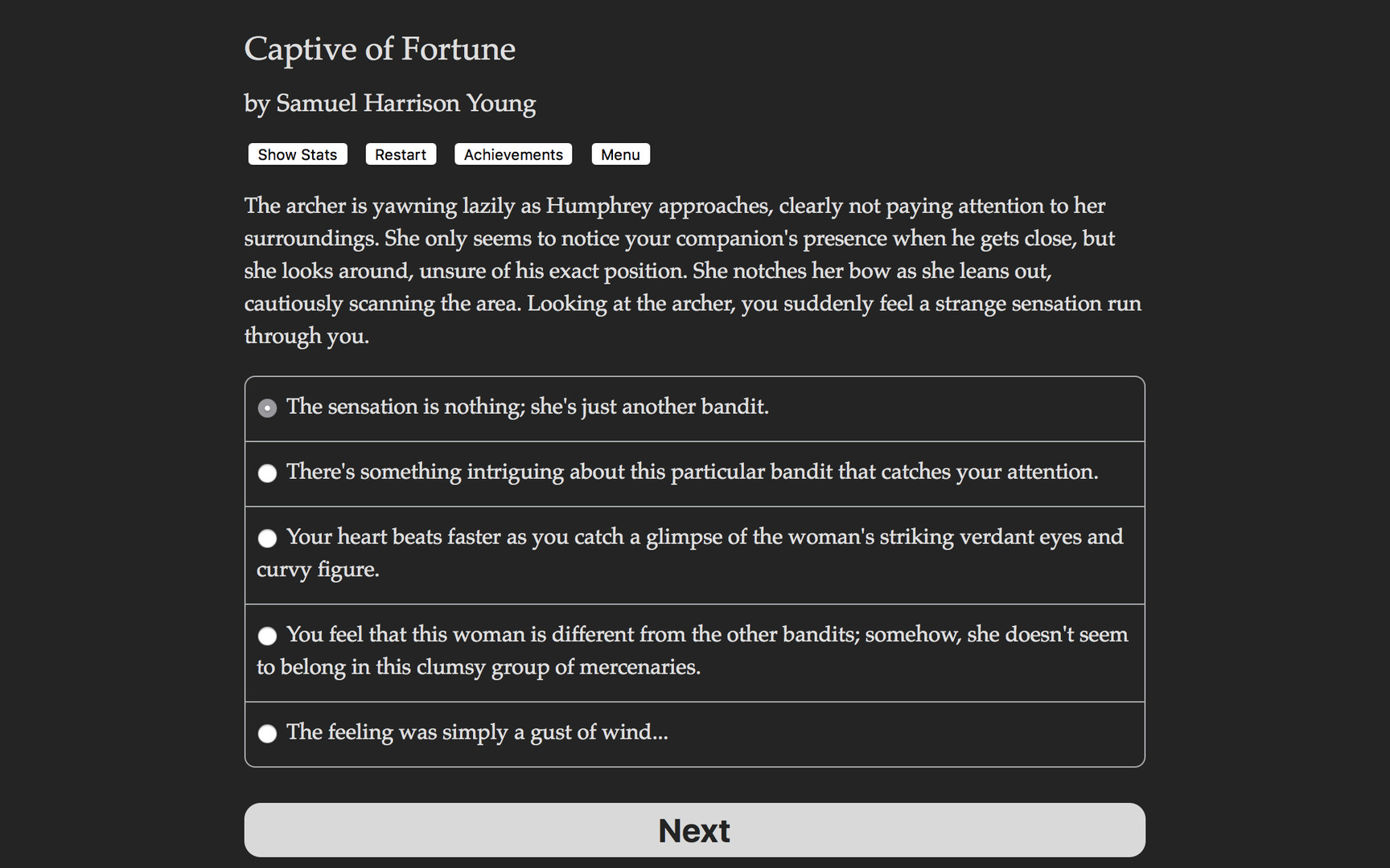 Captive of Fortune Demo #2