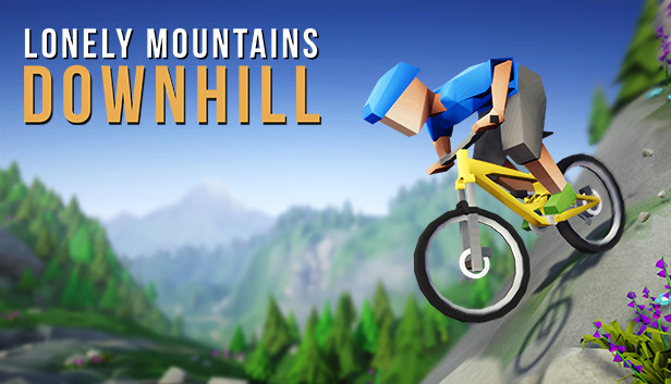 Imagen de la cápsula de "Lonely Mountains: Downhill" que utilizó RoboStreamer para las transmisiones en Steam