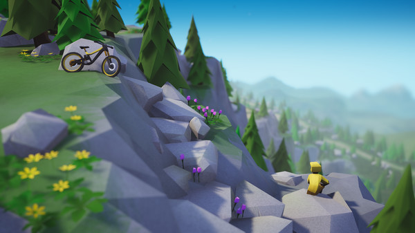 скриншот Lonely Mountains: Downhill 3