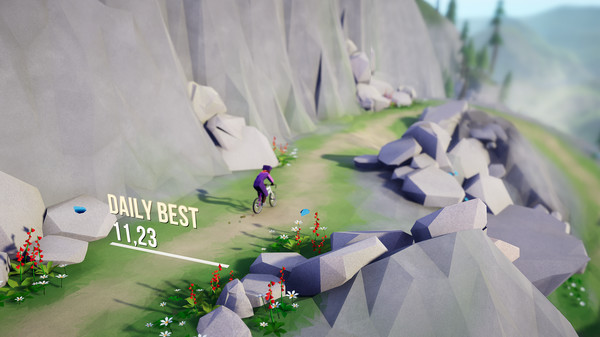 Lonely Mountains: Downhill скриншот