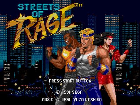 Скриншот №1 к Streets of Rage