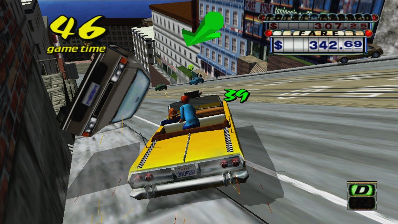 How long is Crazy Taxi?