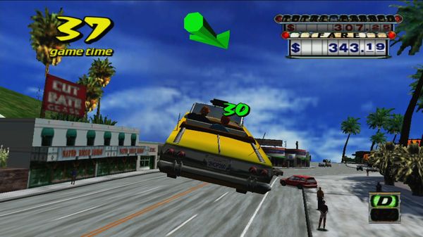 Crazy Taxi (1999) скриншот