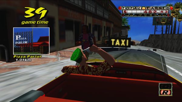 скриншот Crazy Taxi 3