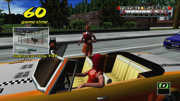 Crazy Taxi (1999) скриншот