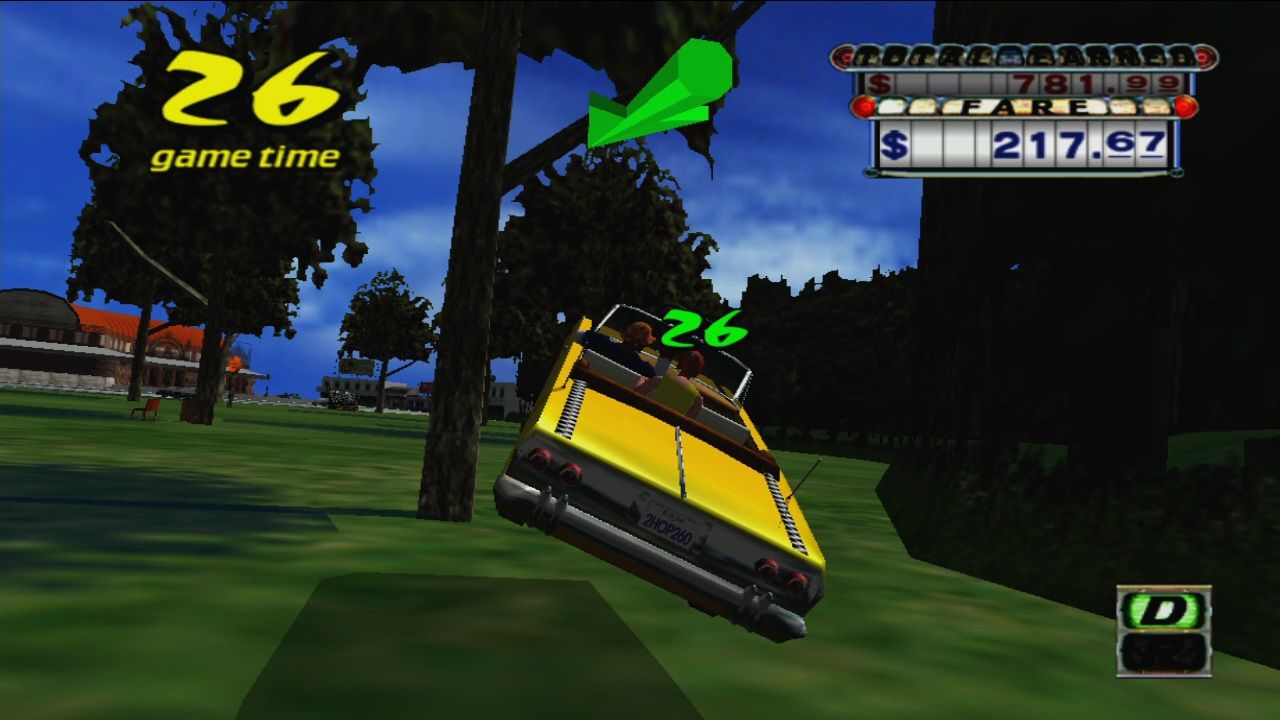 How long is Crazy Taxi?