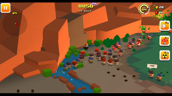 скриншот Zombie Bloxx 2