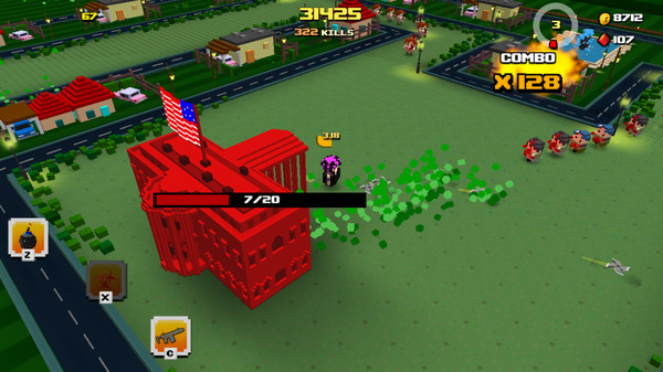 скриншот Zombie Bloxx 3