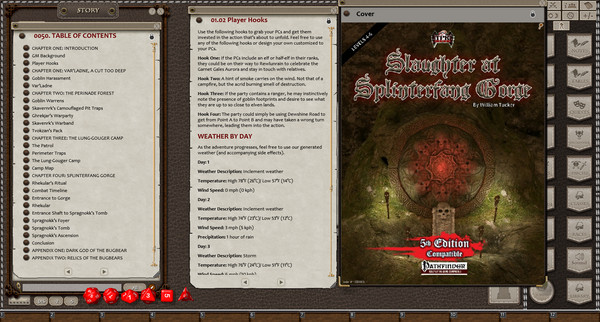 скриншот Fantasy Grounds - Slaughter at Splinterfang Gorge (5E) 3