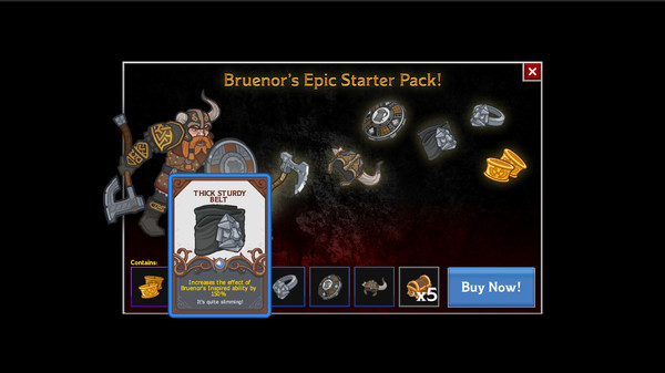 скриншот Idle Champions of the Forgotten Realms - Bruenor's Starter Pack 2