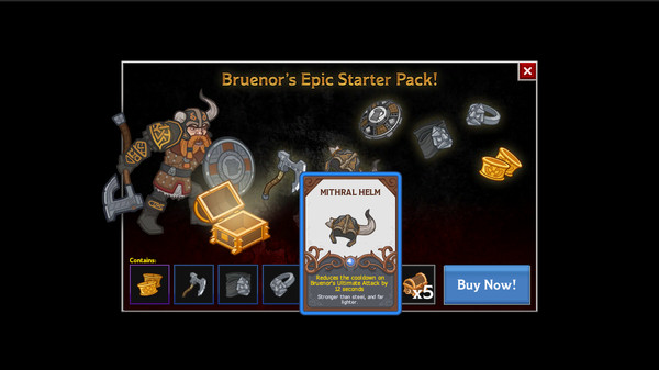 скриншот Idle Champions of the Forgotten Realms - Bruenor's Starter Pack 5