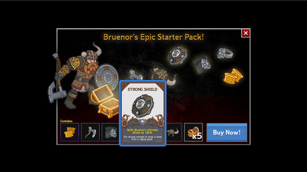 скриншот Idle Champions of the Forgotten Realms - Bruenor's Starter Pack 4