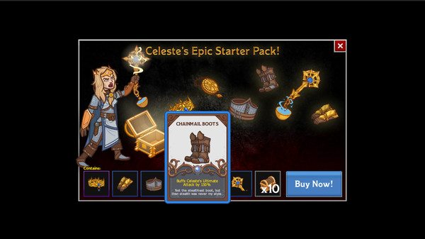 скриншот Idle Champions of the Forgotten Realms - Celeste's Starter Pack 4