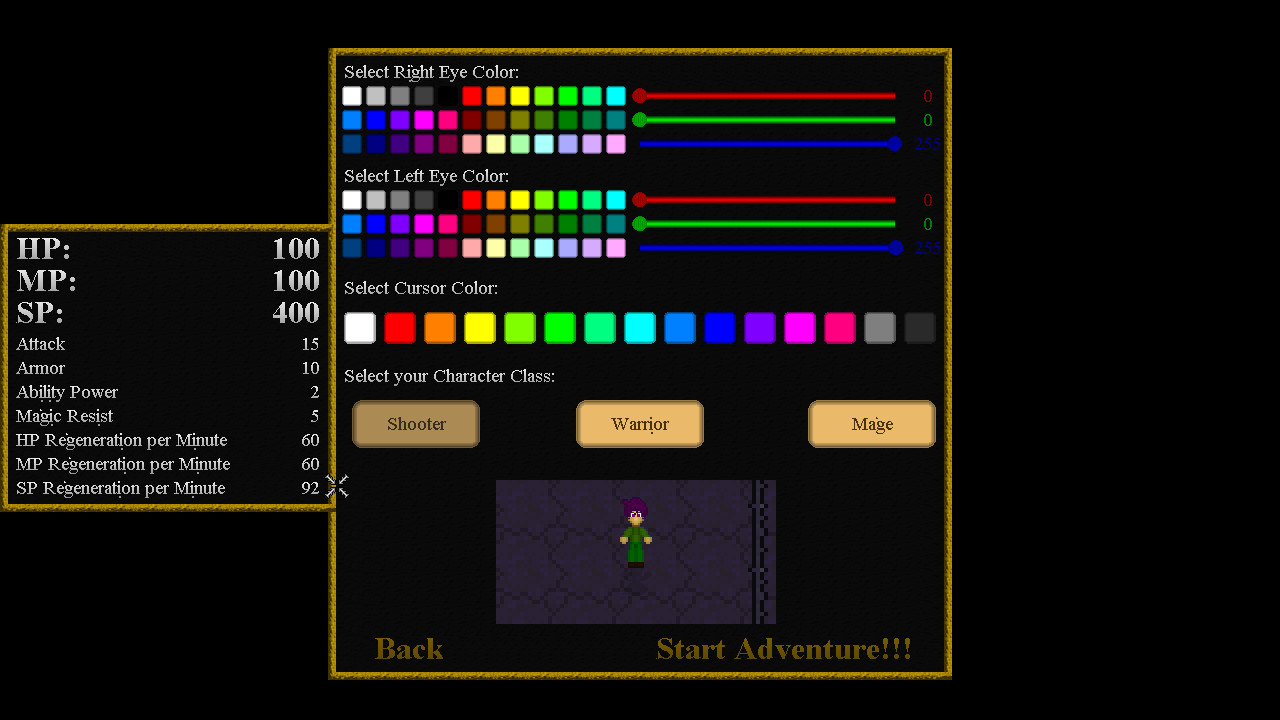The Legendary Player - Make Your Reputation Demo #10