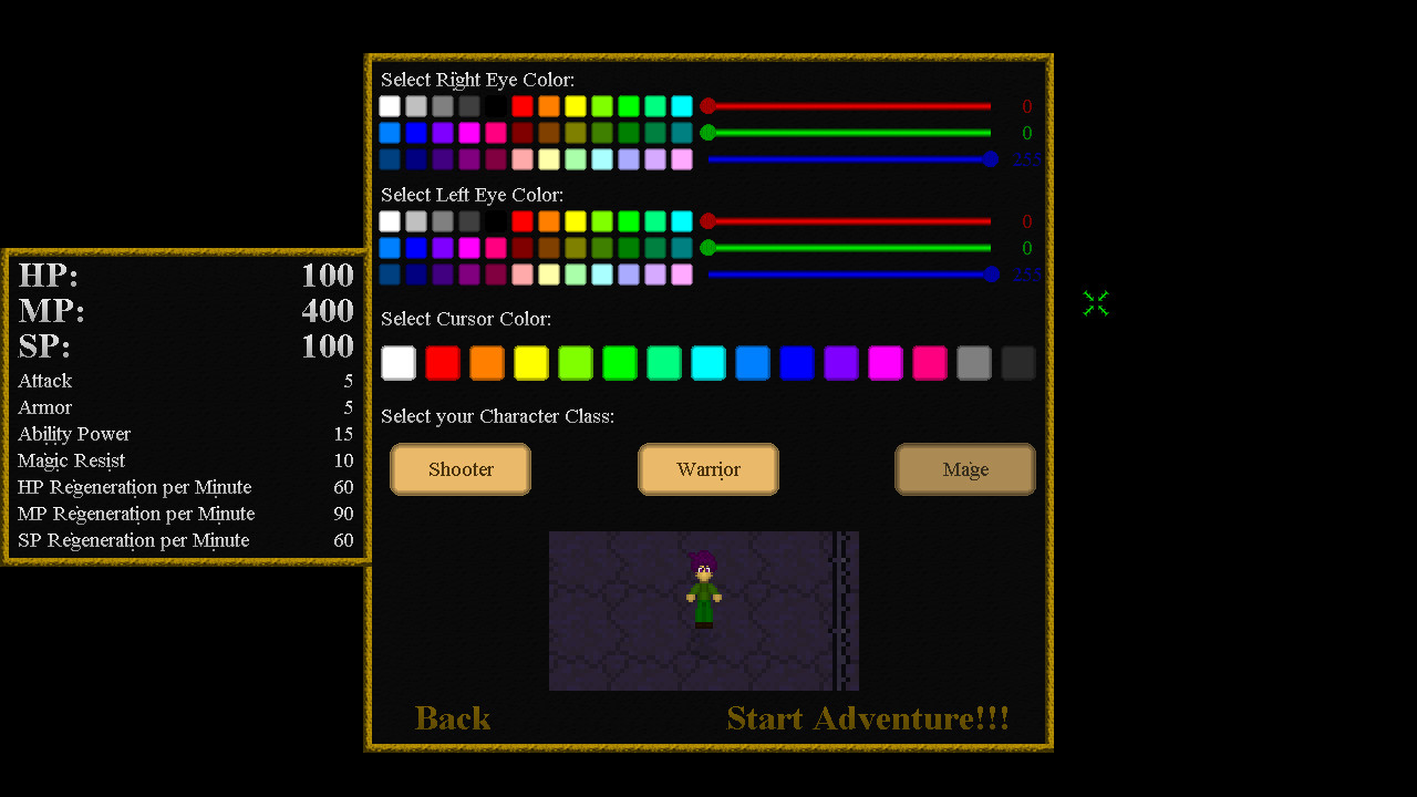 The Legendary Player - Make Your Reputation Demo #9