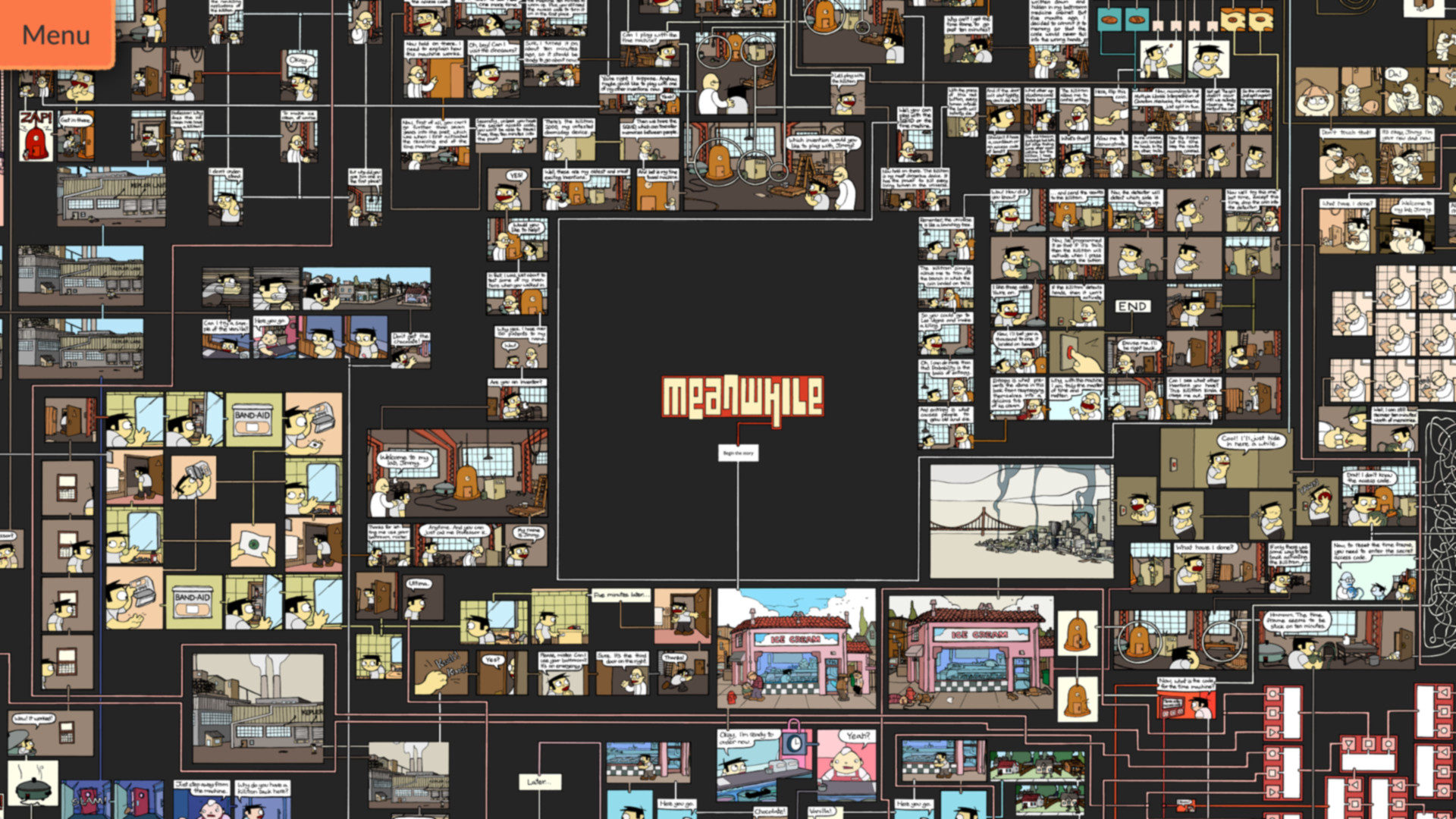 Meanwhile: An Interactive Comic Book #5