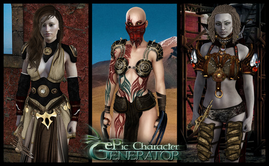 скриншот ePic Character Generator - Season #2: Female Barbarian 3