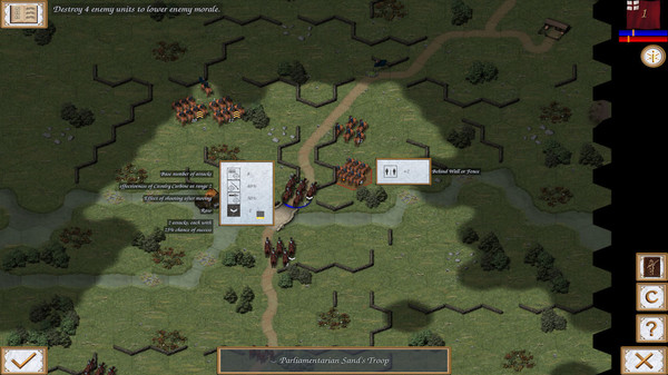 скриншот Fire and Fury: English Civil War 3