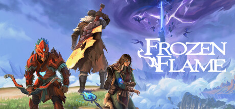 Steam header art for Frozen Flame