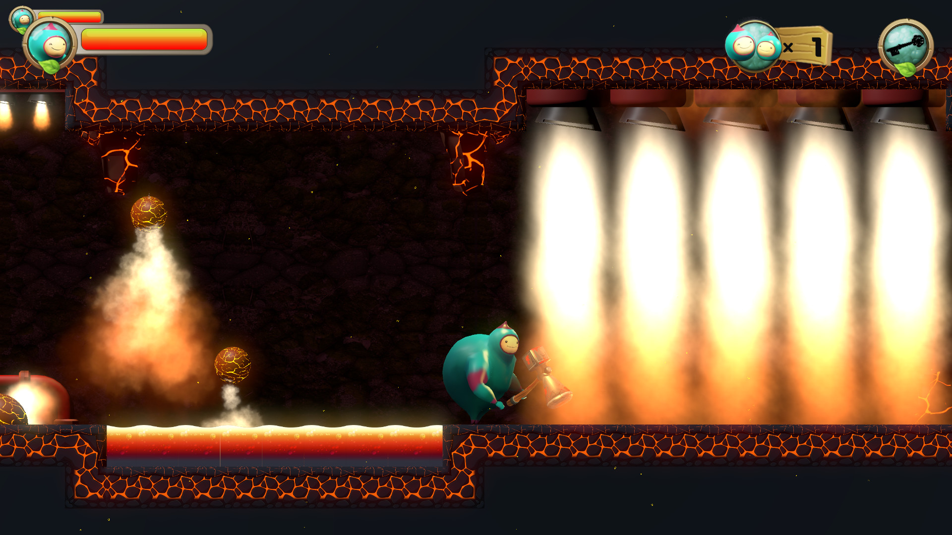 Wira & Taksa, against the Master of gravity. Demo #3