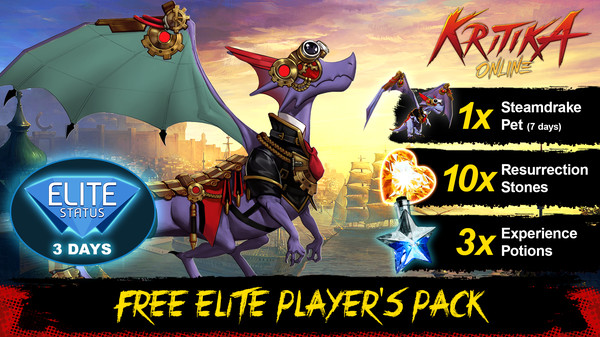 скриншот Kritika Online: Free Elite Player's Pack 0