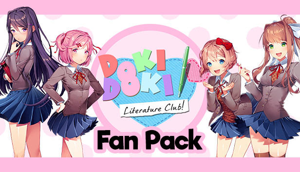 doki doki literature club fan pack free download