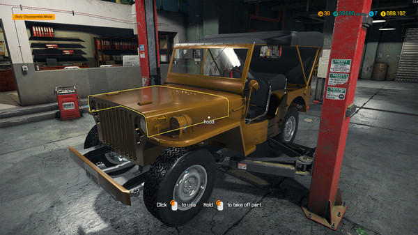 скриншот Car Mechanic Simulator 2018 - Jeep DLC 0