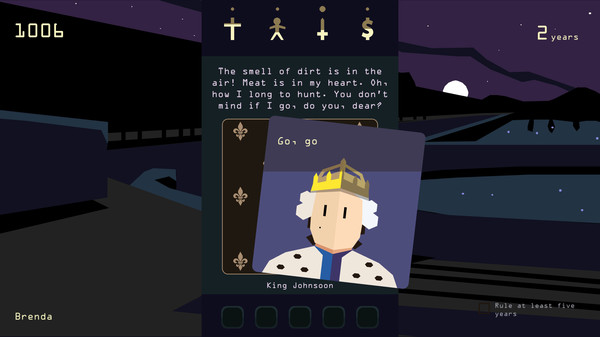 Screenshot of Reigns: Her Majesty