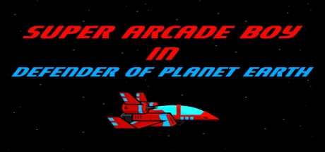 Super Arcade Boy in Defender of Planet Earth banner image