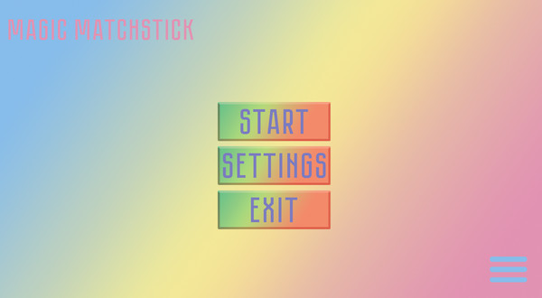 Magic matchstick