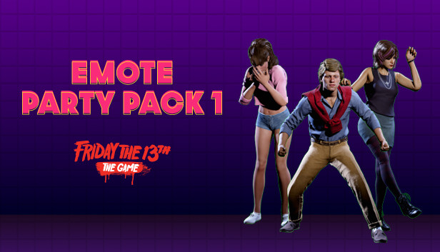 Friday the 13th: The Game - Emote Party Pack 1 on Steam, friday the 13th eb  games 