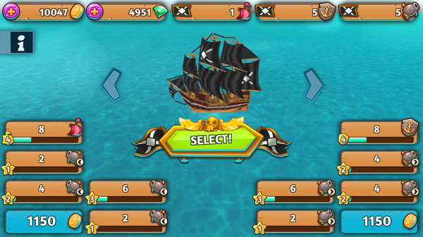скриншот League of Pirates 2