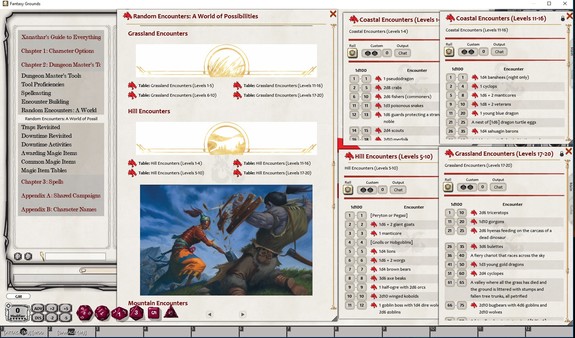 скриншот Fantasy Grounds - D&D Xanathar's Guide to Everything 0