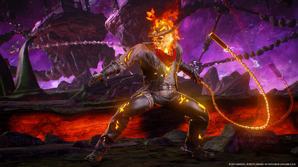 KHAiHOM.com - Marvel vs. Capcom: Infinite - Ghost Rider Outlaw Costume