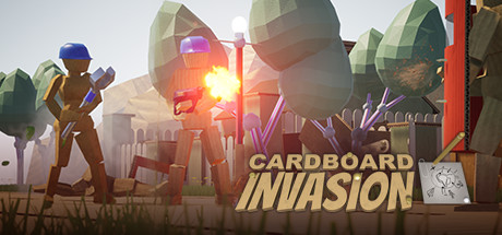 Cardboard Invasion — store header art