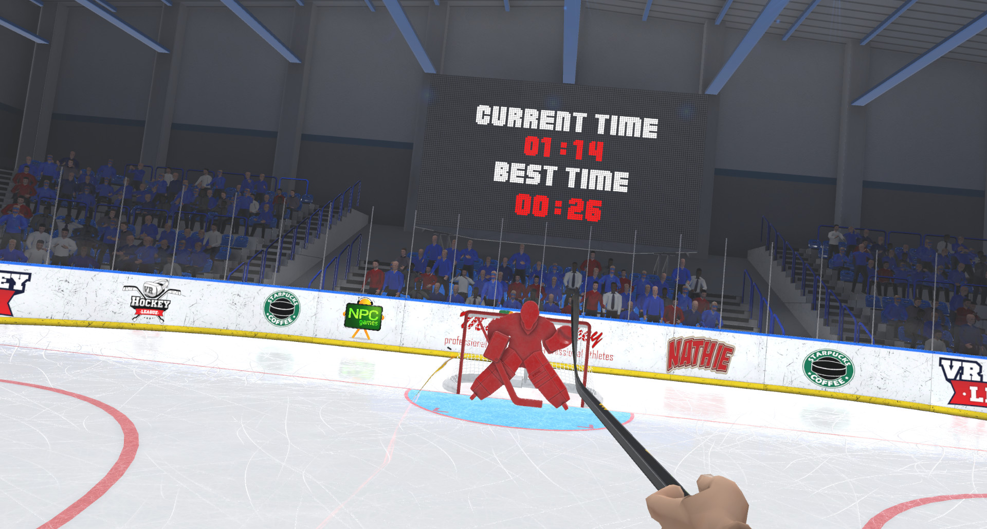 Oculus Quest 游戏《Pick-up League Hockey》冰球运动插图