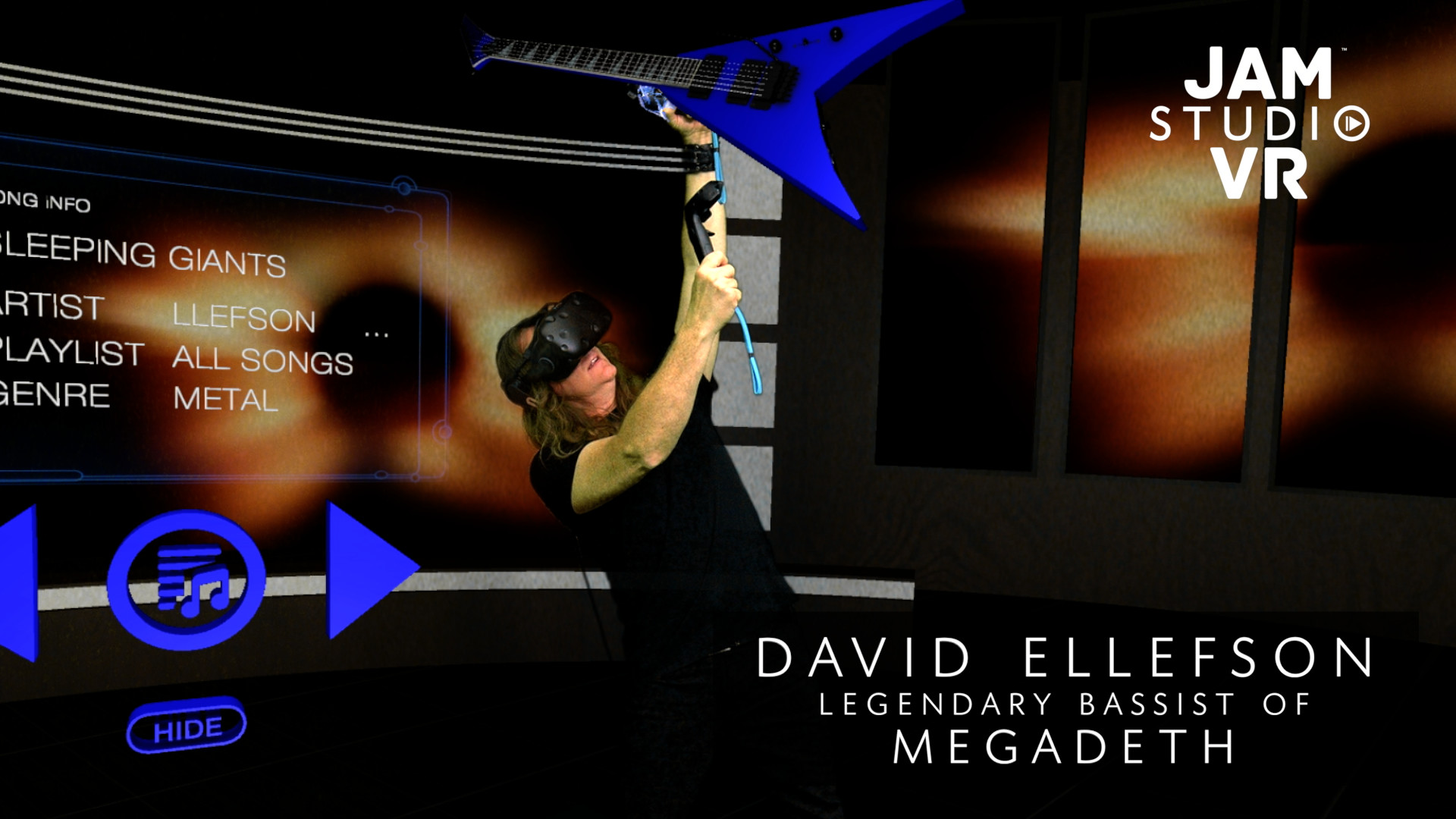 Jam Studio VR - David Ellefson Metal Factory Featured Screenshot #1