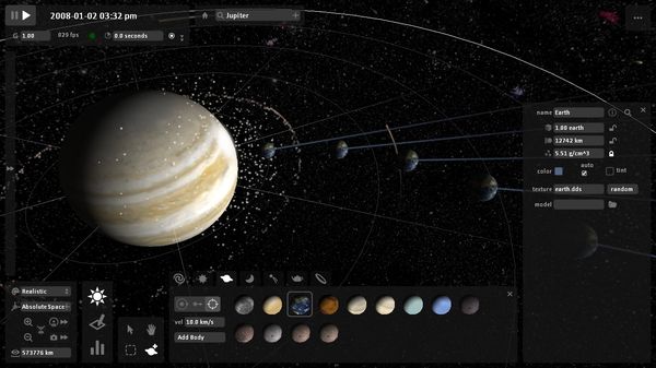 Universe Sandbox скриншот