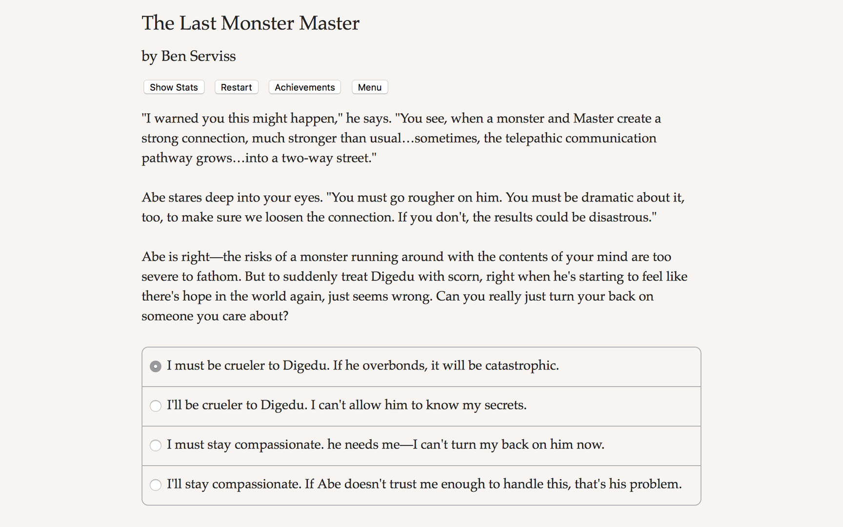 The Last Monster Master Demo #6
