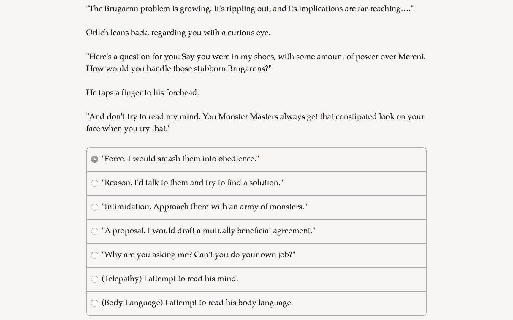 The Last Monster Master Demo #0