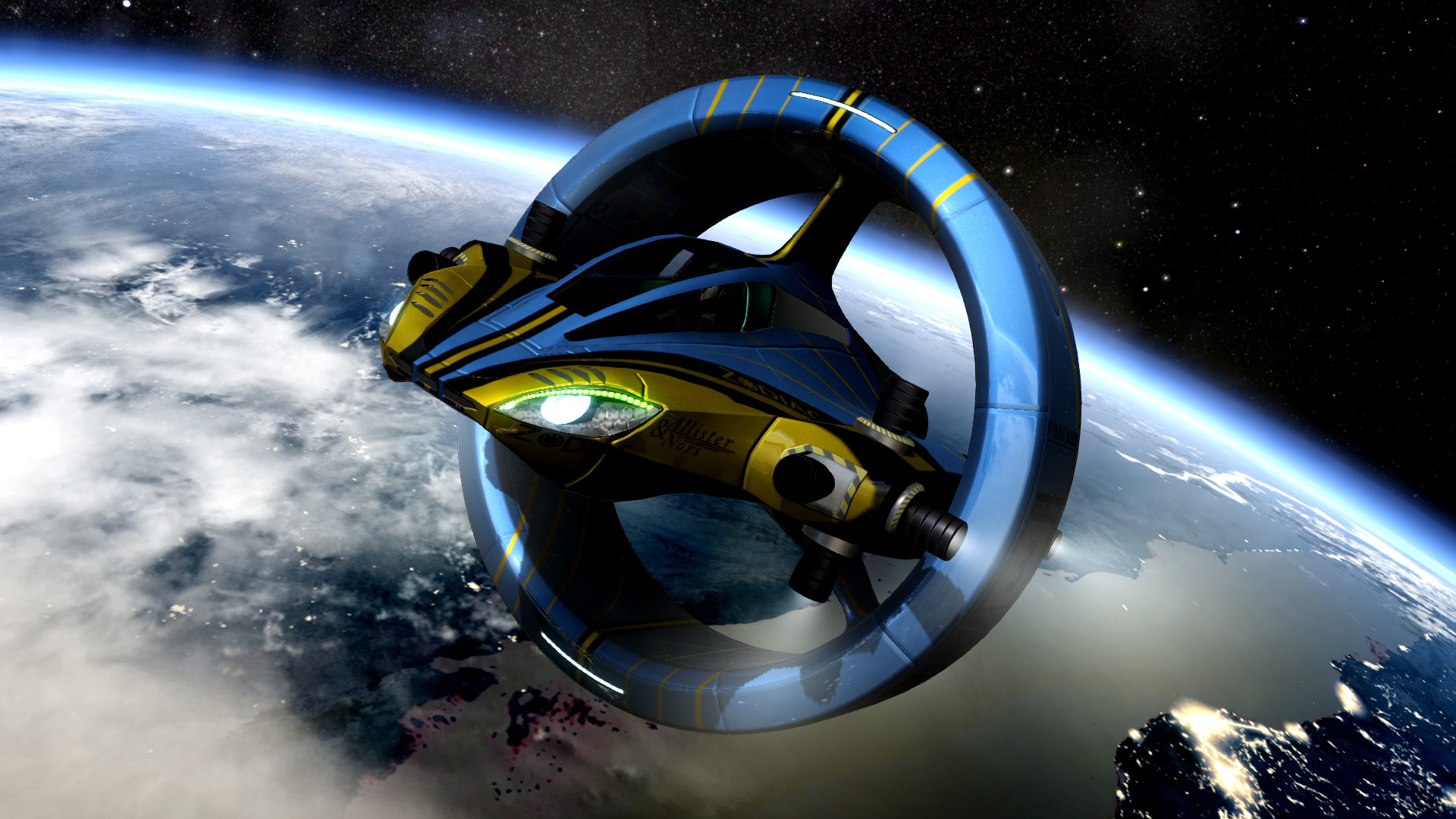 Orbital Racer screenshot 1