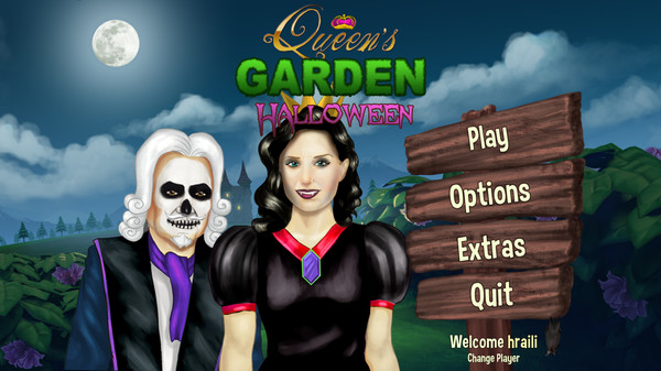 скриншот Queen's Garden: Halloween 0
