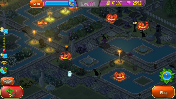 скриншот Queen's Garden: Halloween 1