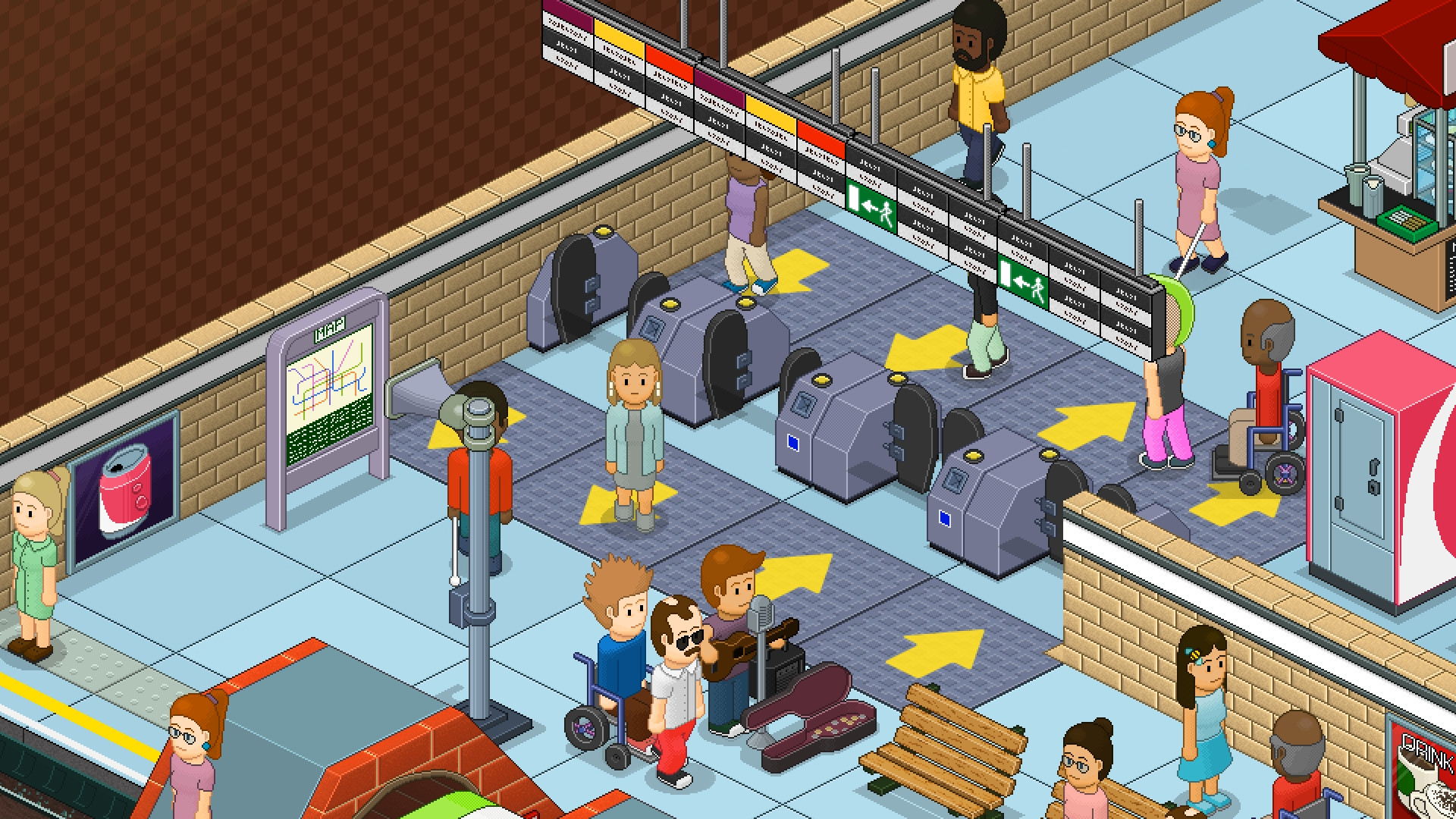 Add your game. Commute игра. Overcrowded игра. Игра up. Overcrowd: a commute 'em up.