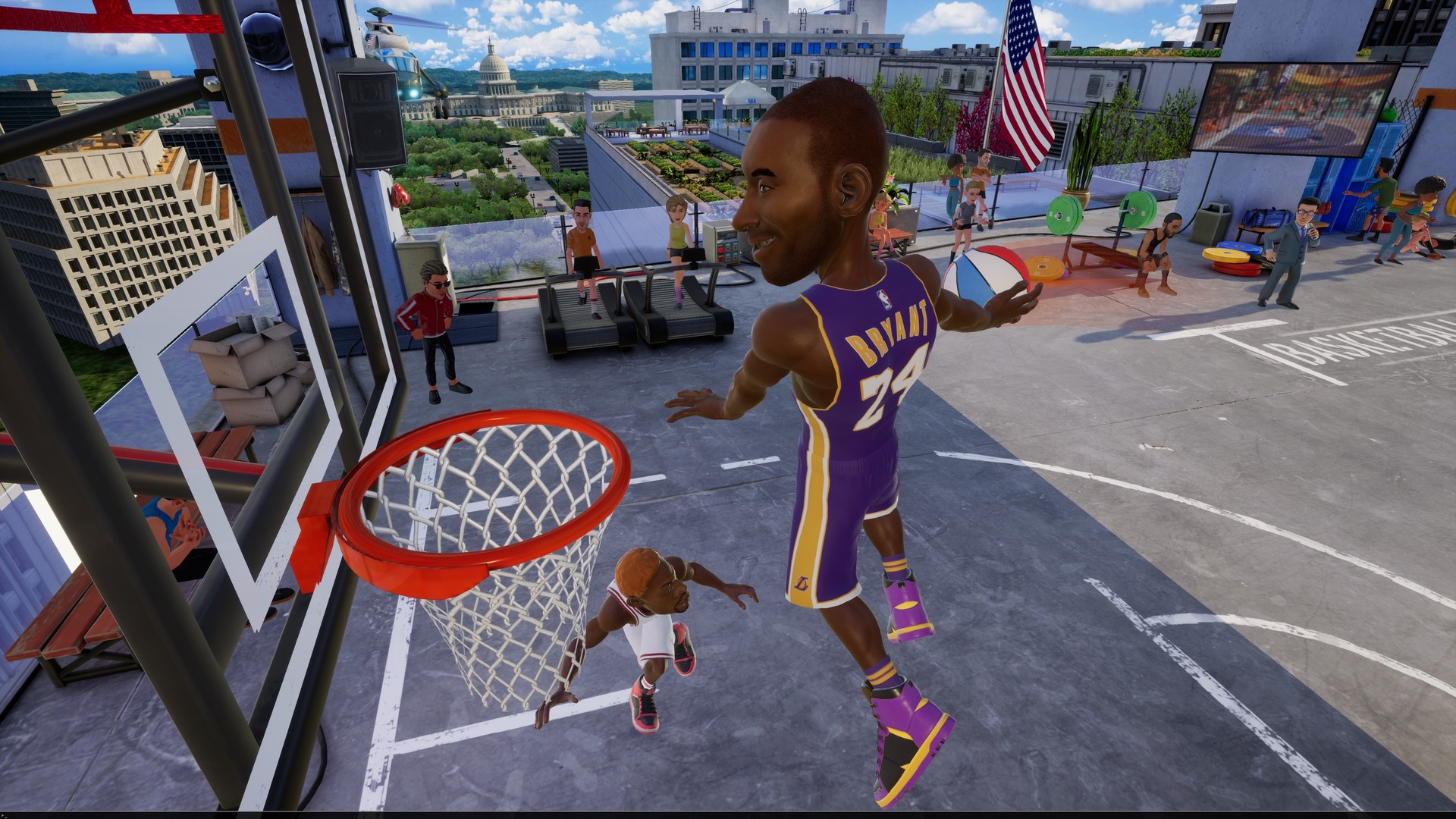 NBA Playgrounds' é jogo de basquete 'sem noção', como 'NBA Jam', e